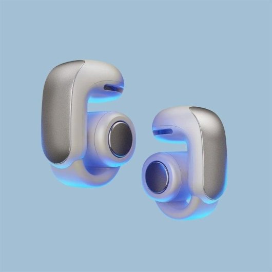 Auriculares Bose Ultra Open sem fios Bluetooth para chamadas e música brancos