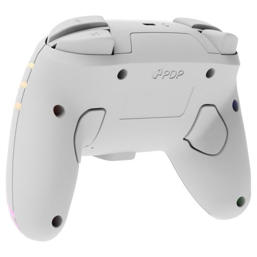 Controller wireless PD Afterglow Wave bianco per Nintendo Switch/OLED