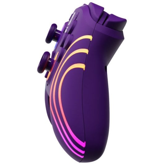 Controller wireless PD Afterglow Wave viola per Nintendo Switch/OLED