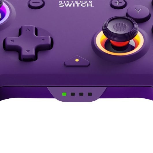 PDP Afterglow Wave Mando Inalámbrico Púrpura para Nintendo Switch/OLED