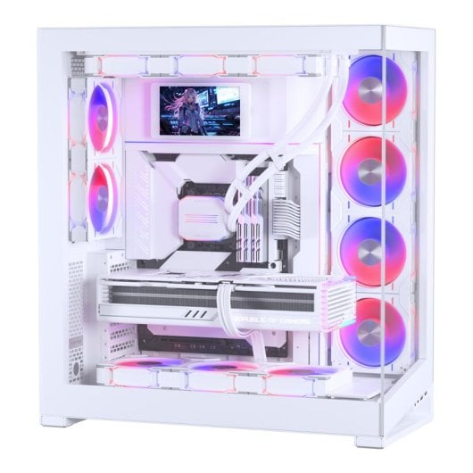 Phanteks Pantalla Universal 5.5" Hi-Res, Magnética, 60hz, 2160x1440 IPS, Plug And Play, HDMI Blanca