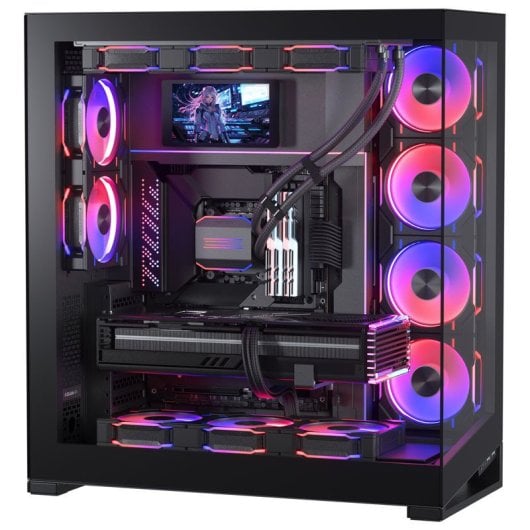 Phanteks Pantalla Universal 5.5" Hi-Res, Magnética, 60hz, 2160x1440 IPS, Plug And Play, HDMI Negro