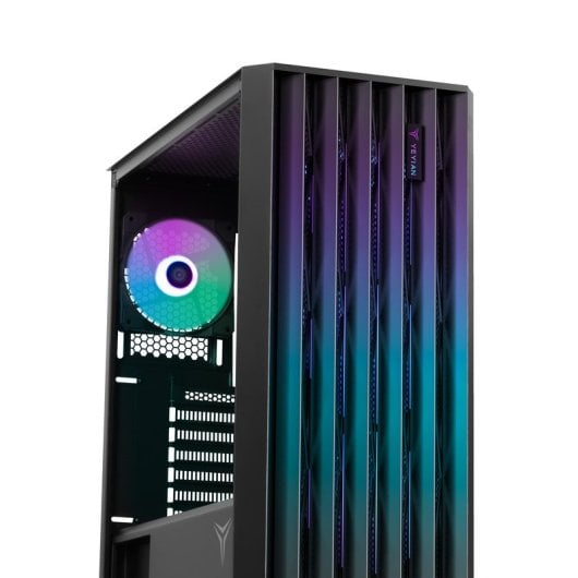 Yeyian Phoenix Mid Tower ARGB Cristal Templado USB-C Negra