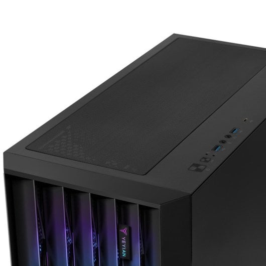 Yeyian Phoenix Mesh Mid Tower ARGB USB-C Preta