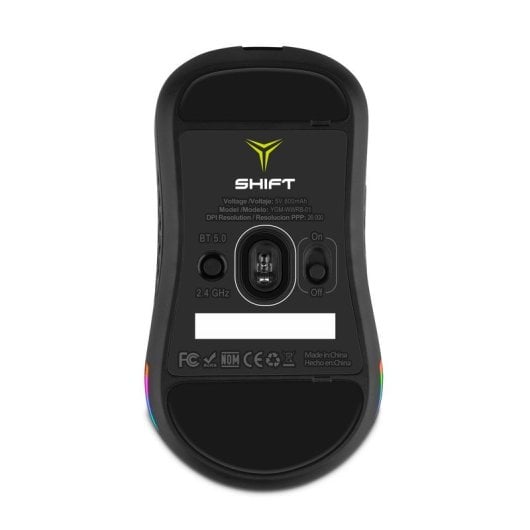 Yeyian Shift Kabellose Gaming-Maus RGB 26000 DPI Schwarz