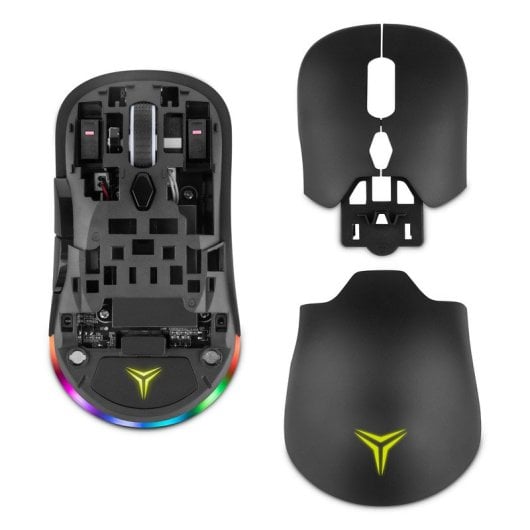 Yeyian Shift Kabellose Gaming-Maus RGB 26000 DPI Schwarz