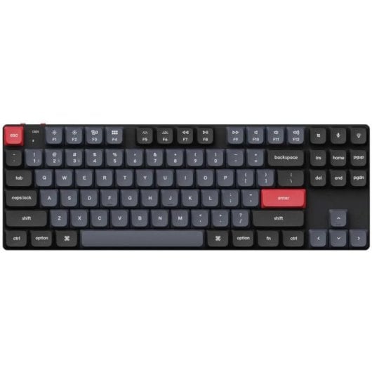 Keychron K1 Pro QMK/VIA Teclado Mecânico Sem Fios Low Profile RGB Backlight Switch Red