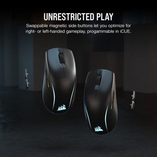 Souris de jeu sans fil Corsair M75 RGB WIRELESS 26000 DPI noir