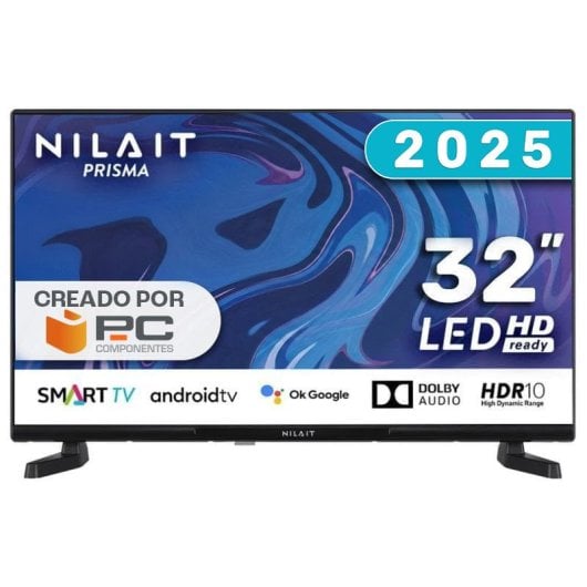 Nilait Prisma 32HC7002S 32" LED HD Ready rahmenloser Smart-TV
