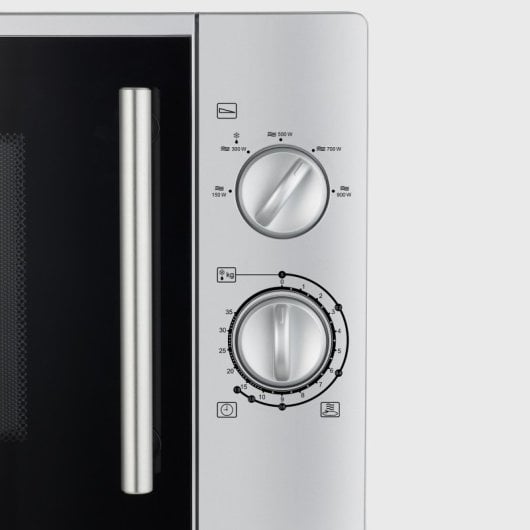 Severin MW 7772 Microondas 28L 900W Plata