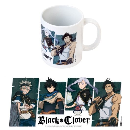Erik Editores Black Clover Tasse Asta, Yuno, Noelle & Yami