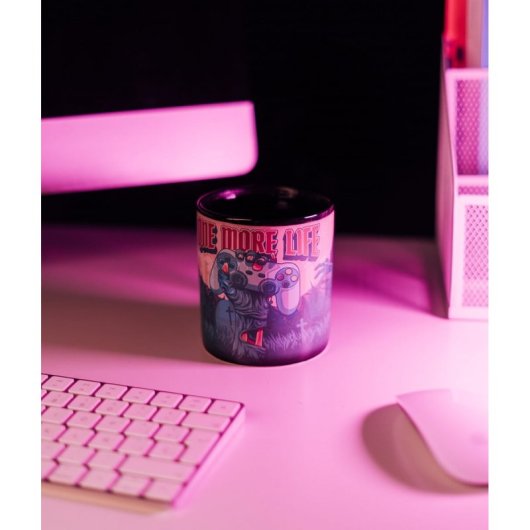 Erik Editores XL Gameration One More Life Tasse Thermocolor