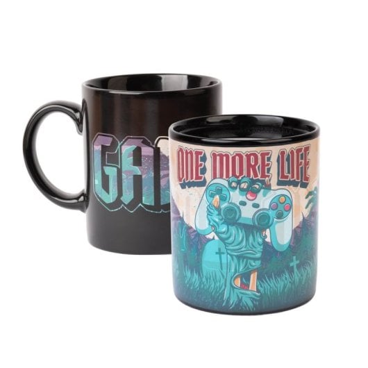 Erik Editores Gameration One More Life Tasse Thermocolor
