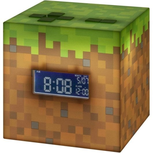 Paladone Reloj Alarma Minecraft