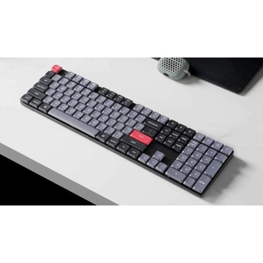 Keychron K5 Pro QMK/VIA Teclado Mecânico Sem Fios Low Profile RGB Hot Swappble Gateron Brown