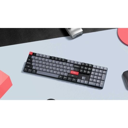 Keychron K5 Pro QMK/VIA Teclado Mecânico Sem Fios Low Profile RGB Hot Swappble Gateron Brown