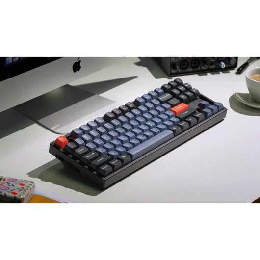 Keychron K8 Pro QMK/VIA Teclado Mecánico Inalámbrico Fully Assembled Hot Swappable RGB Gateron G Pro Brown