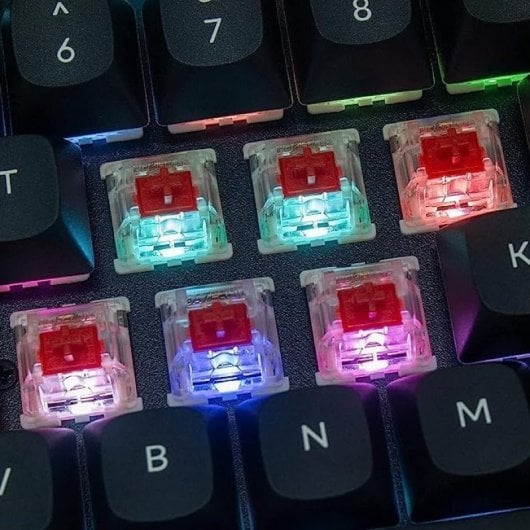 Keychron K8 Pro QMK/VIA Teclado Mecánico Inalámbrico Fully Assembled Hot Swappable RGB Gateron G Pro Brown