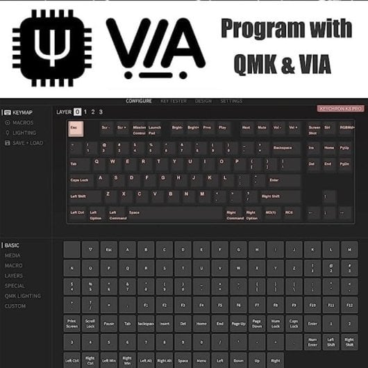 Keychron K8 Pro QMK/VIA Teclado Mecánico Inalámbrico Fully Assembled Hot Swappable RGB Gateron G Pro Brown