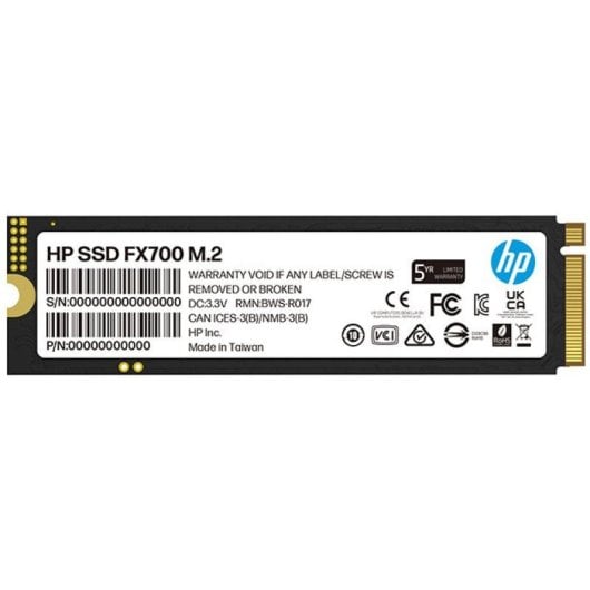 SSD HP FX700 da 4 TB PCIe Gen4 x4 NVMe