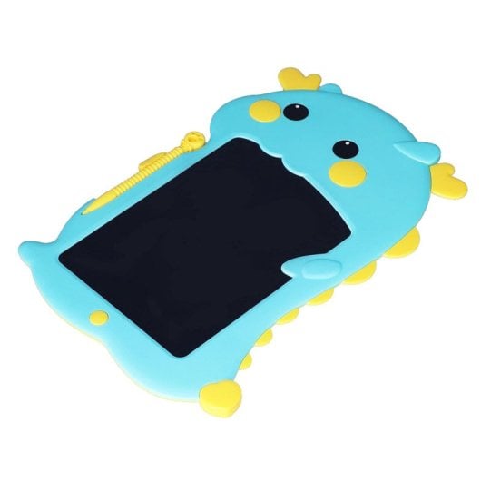 Klack Tablet de Dibujo o Escritura Borrable LCD Ultrafina con Forma de Dinosaurio Juguete Educativo