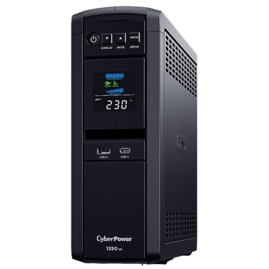 CyberPower CP1350EPFCLCD SAI Línea Interactiva 1350VA 780W con 6 salidas AC