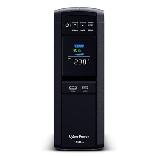 Sai CyberPower 1350VA Batería de Plomo Ácido 10 Minutos Protección AVR LCD