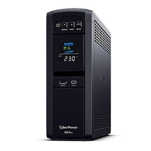 Cyberpower CP1600EPFCLCD SAI Línea Interactiva Formato Torre 1600VA 1000W con 6 Salidas Schuko