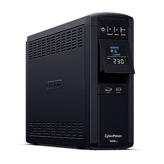 Cyberpower CP1600EPFCLCD SAI Línea Interactiva Formato Torre 1600VA 1000W con 6 Salidas Schuko