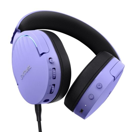 Cuffie da gioco wireless Trust GXT 491P Fayzo Purple