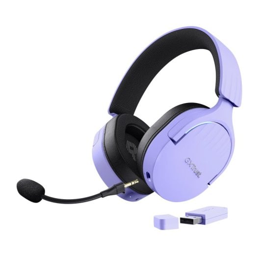 Cuffie da gioco wireless Trust GXT 491P Fayzo Purple