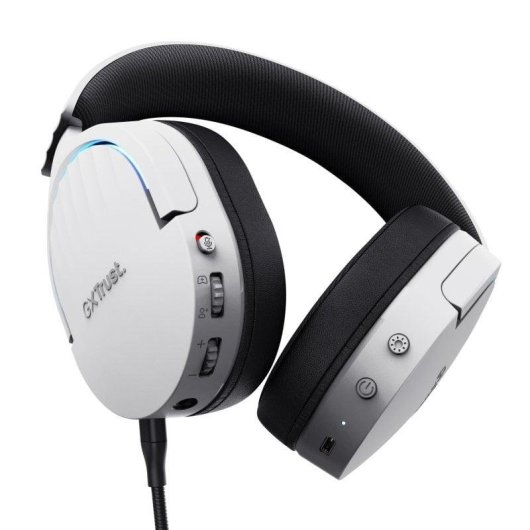 Cuffie Trust GXT 491W FAYZO Wireless USB-C Bluetooth Gaming Bianche