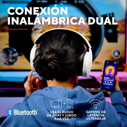 Trust GXT 491W FAYZO Headset Gaming Sem Fios USB-C Branco