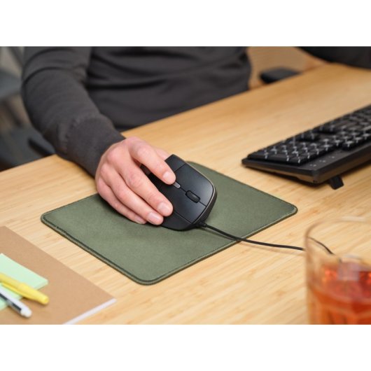 Trust Bayo II Ratón Vertical Ergonómico para Mano Derecha USB 2400 DPI Negro