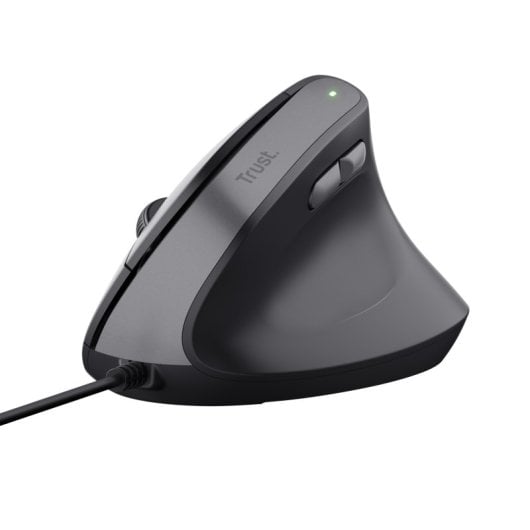 Trust Bayo II Ratón Vertical Ergonómico para Mano Derecha USB 2400 DPI Negro