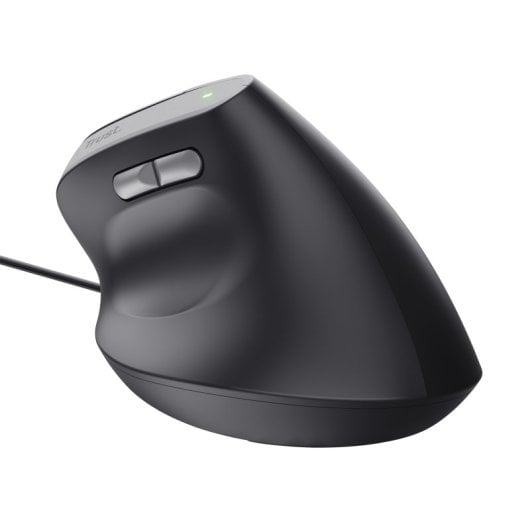 Trust Bayo II Ratón Vertical Ergonómico para Mano Derecha USB 2400 DPI Negro
