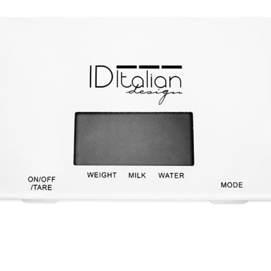 Balança de cozinha Italian Design IDECUACC01 vidro branco capacidade 5 kg
