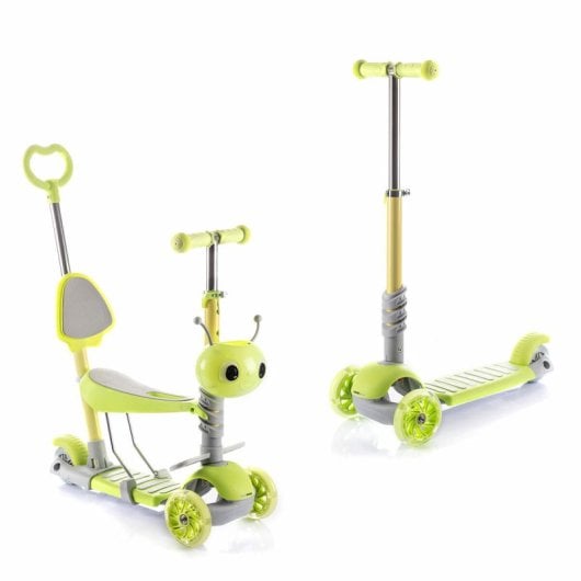 InnovaGoods Scuvol Patinete Evolutivo para Niños Verde