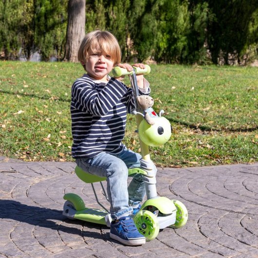 Monopattino evolutivo per bambini Scuvol InnovaGoods Verde