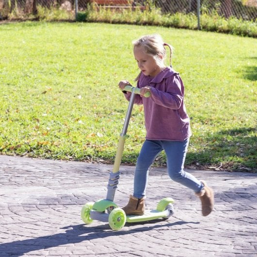 InnovaGoods Scuvol Patinete Evolutivo para Niños Verde