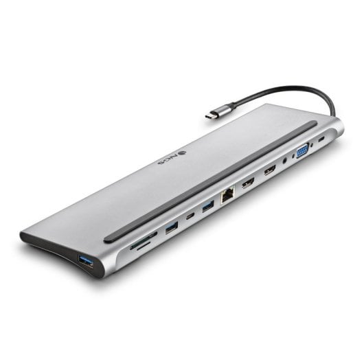 NGS Wonder Dock 12 Adaptador Multipuerto Tipo USB-C 12 en 1 PD 60W Charge