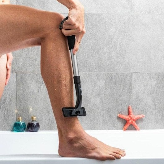 Máquina de Barbear Corporal InnovaGoods Extaver Manual Resistente à Água 3 Lâminas