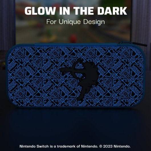 PDP Travel Case Glow Zelda Link Funda de Viaje para Nintendo Switch