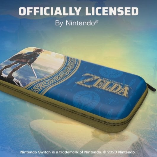PDP Reisetasche Zelda Hyrule Blaue Reisetasche für Nintendo Switch