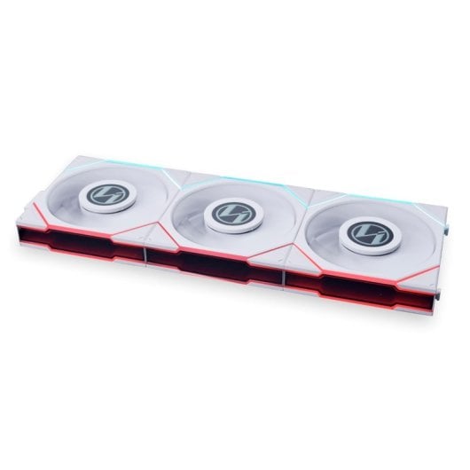 Lian-Li 3er Pack UNI FAN TL LCD Zusatzlüfter 120mm weiß