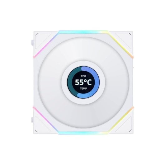 Lian-Li 3er Pack UNI FAN TL LCD Zusatzlüfter 120mm weiß