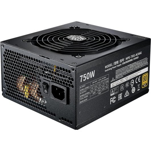 Cooler Master MWE Gold 750 V2 ATX 3.0 Ready alimentatore per computer 750 W 24-pin ATX Nero