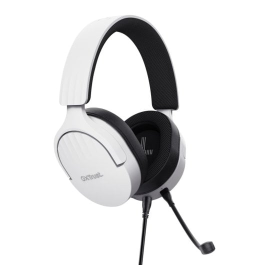 Trust GXT 489W FAYZO Casque Avec fil Arceau Jouer Noir, Blanc