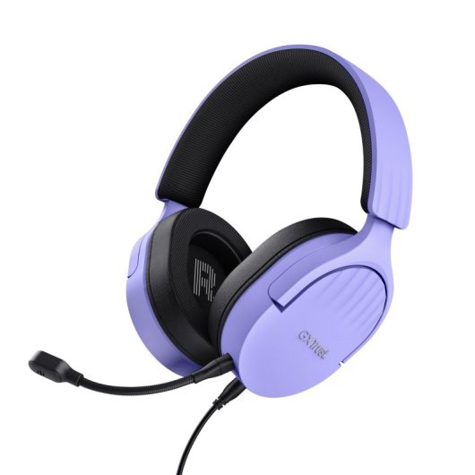 Trust GXT 489 FAYZO Headset Diadema Gaming USB Roxo