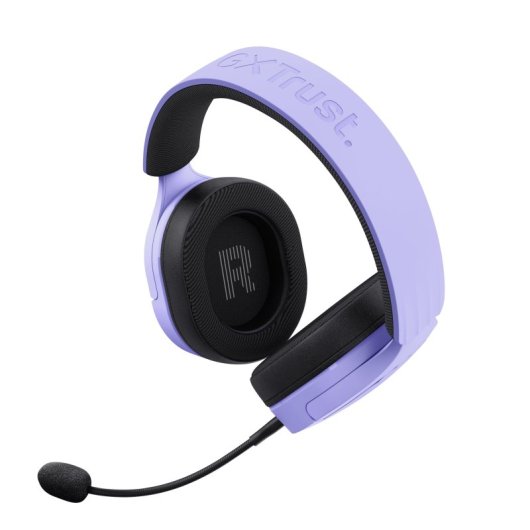 Trust GXT 489 FAYZO Headset Diadema Gaming USB Roxo